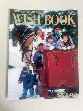 Sears Wish Book 1991 Cover High Quality Paper PRINT Christmas XMAS 8.5" x 11"